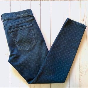 Current/Elliott Polka Dot Stiletto Skinny Jean